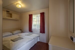 domek wakacyjny sypialnia